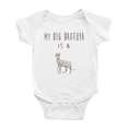 thumbnail image 1 of My Big Brother Is A Sphynx Cat Cute Baby Clothing Bodysuits For Boy Girl, 1 of 5
