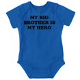 thumbnail image 1 of My Big Brother is My Hero Romper Boys or Girls Infant Baby Brisco Brands 12M, 1 of 6