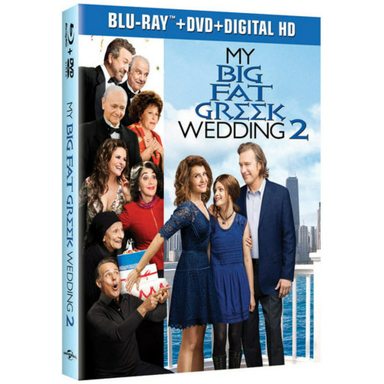 pludselig At bygge Orient My Big Fat Greek Wedding 2 (Blu-ray + DVD ) - Walmart.com