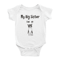 thumbnail image 1 of My Big Sister Is A American Wirehair Cat Cute Baby Clothing Bodysuits For Boy Girl, 1 of 5