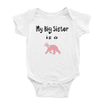thumbnail image 1 of My Big Sister Is A Bedlington Terrier Dog Funny Baby Clothing Bodysuits Boy Girl Unisex, 1 of 5