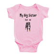 thumbnail image 1 of My Big Sister Is A Bernese Mountain Dog Cute Baby One-pieces Boy Girl Unisex, 1 of 5