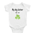 thumbnail image 1 of My Big Sister Is A Frog Funny Baby Clothing Boy Girl, 1 of 5