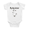 thumbnail image 1 of My Big Sister Is A Goose Funny Baby Clothing Bodysuits Boy Girl, 1 of 5