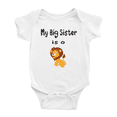 thumbnail image 1 of My Big Sister Is A Lion Cute Baby Bodysuit Boy Girl, 1 of 5