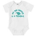 thumbnail image 1 of My Big Sister Is A Mermaid Cute Shell Bodysuit Jumper Girls Infant Baby Brisco Brands 12M, 1 of 6