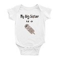 thumbnail image 1 of My Big Sister Is A Otter Cute Baby Clothing Bodysuits Boy Girl, 1 of 5