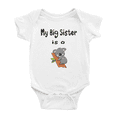 thumbnail image 1 of My Big Sister Is A koala Funny Baby Bodysuit Boy Girl, 1 of 5