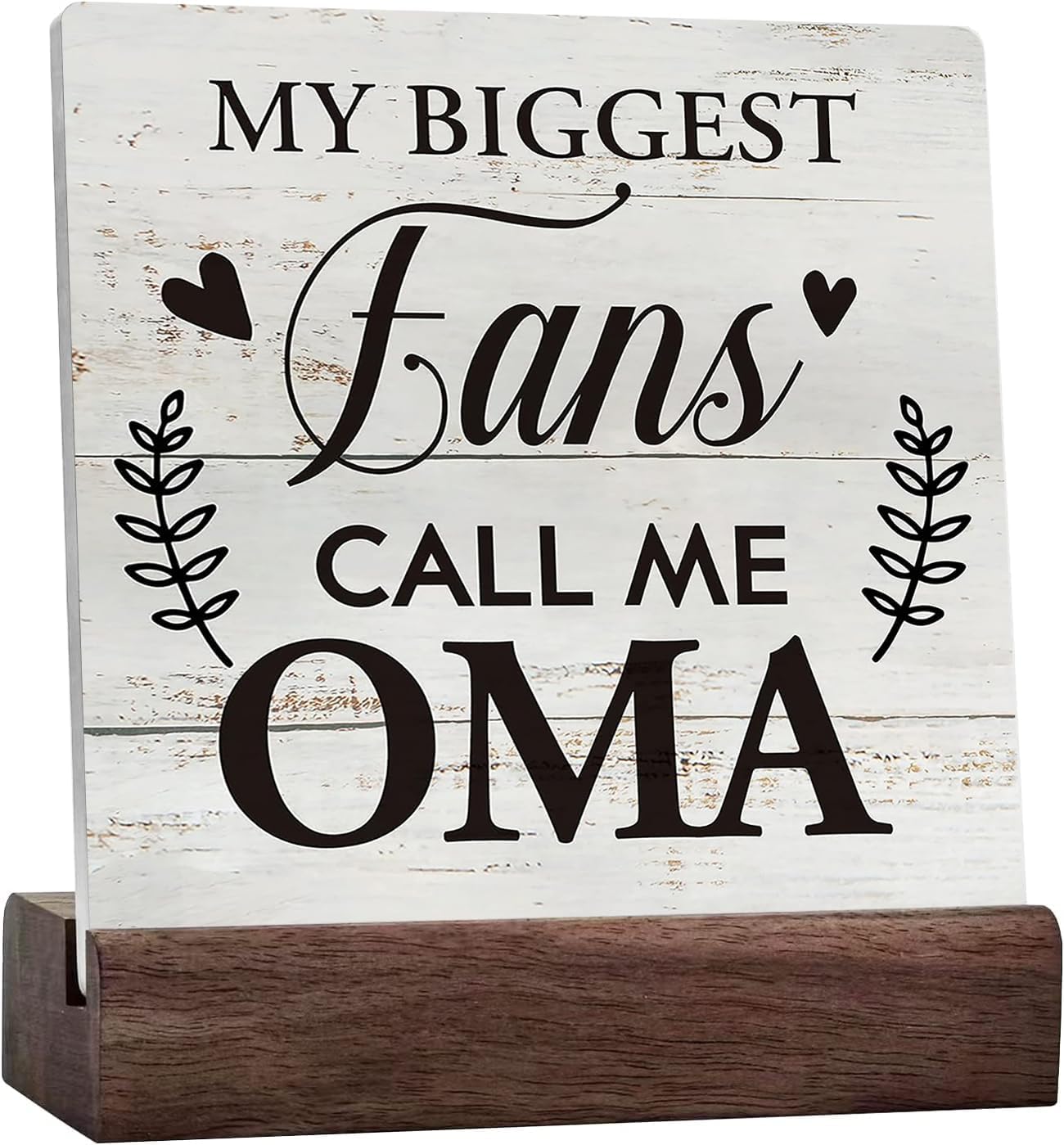 Gift For Oma Wall Tile - European Style Kitchen Wall Decoration With Hanging Hook