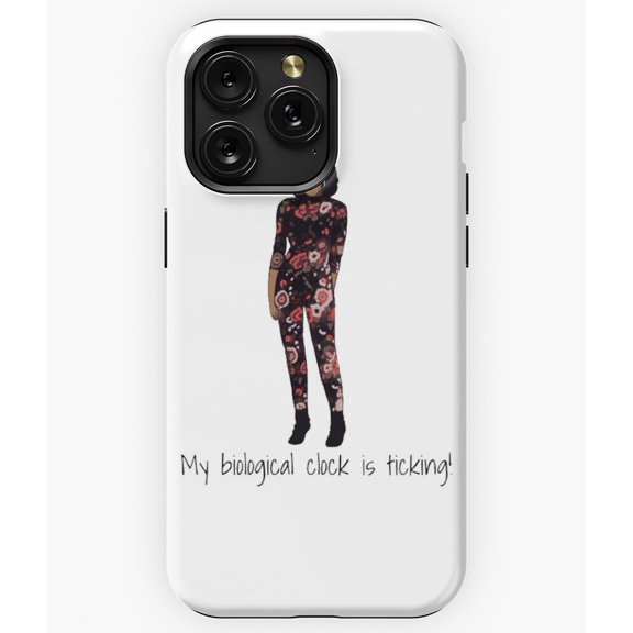 My Biological Clock Is Ticking M1584 Phone Case for iPhone 17 16 15 14 13 12 11 Pro Max