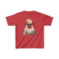 thumbnail image 1 of My Bird Bob, Bohemian Waxwing - Kids Heavy Cotton Tee, 1 of 2