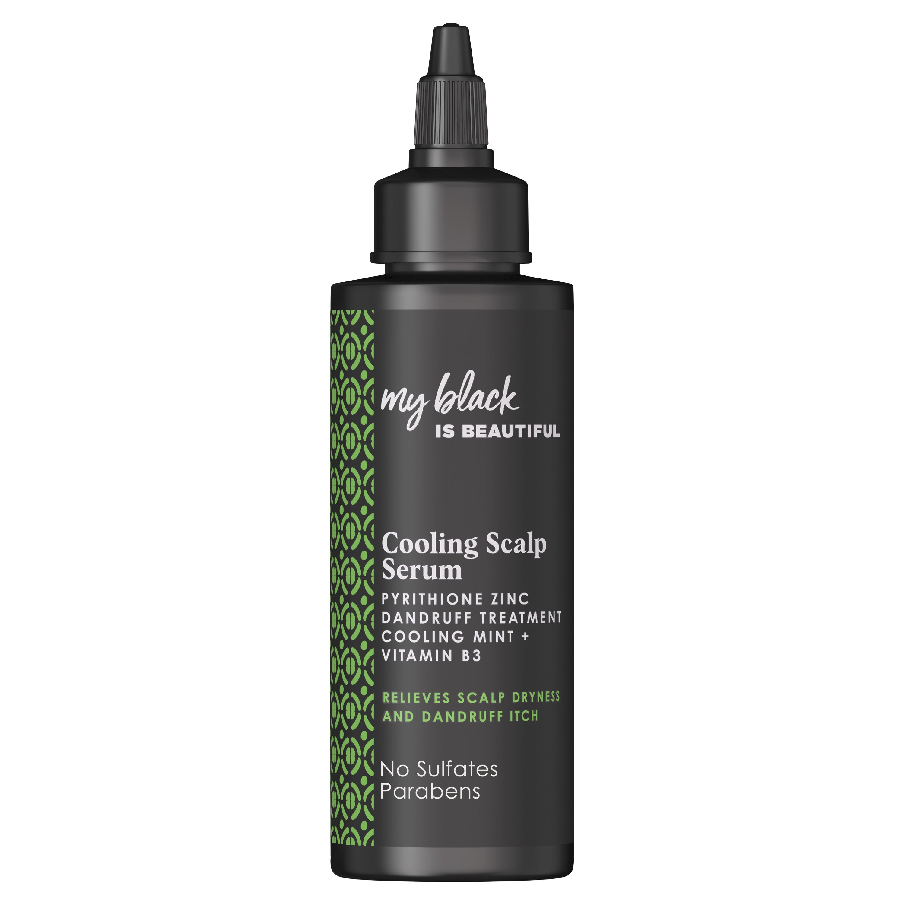 My Black Is Beautiful Cooling Scalp Serum,Sulfate Free, Paraben Free, 4.2 fl oz. For Curly Hair