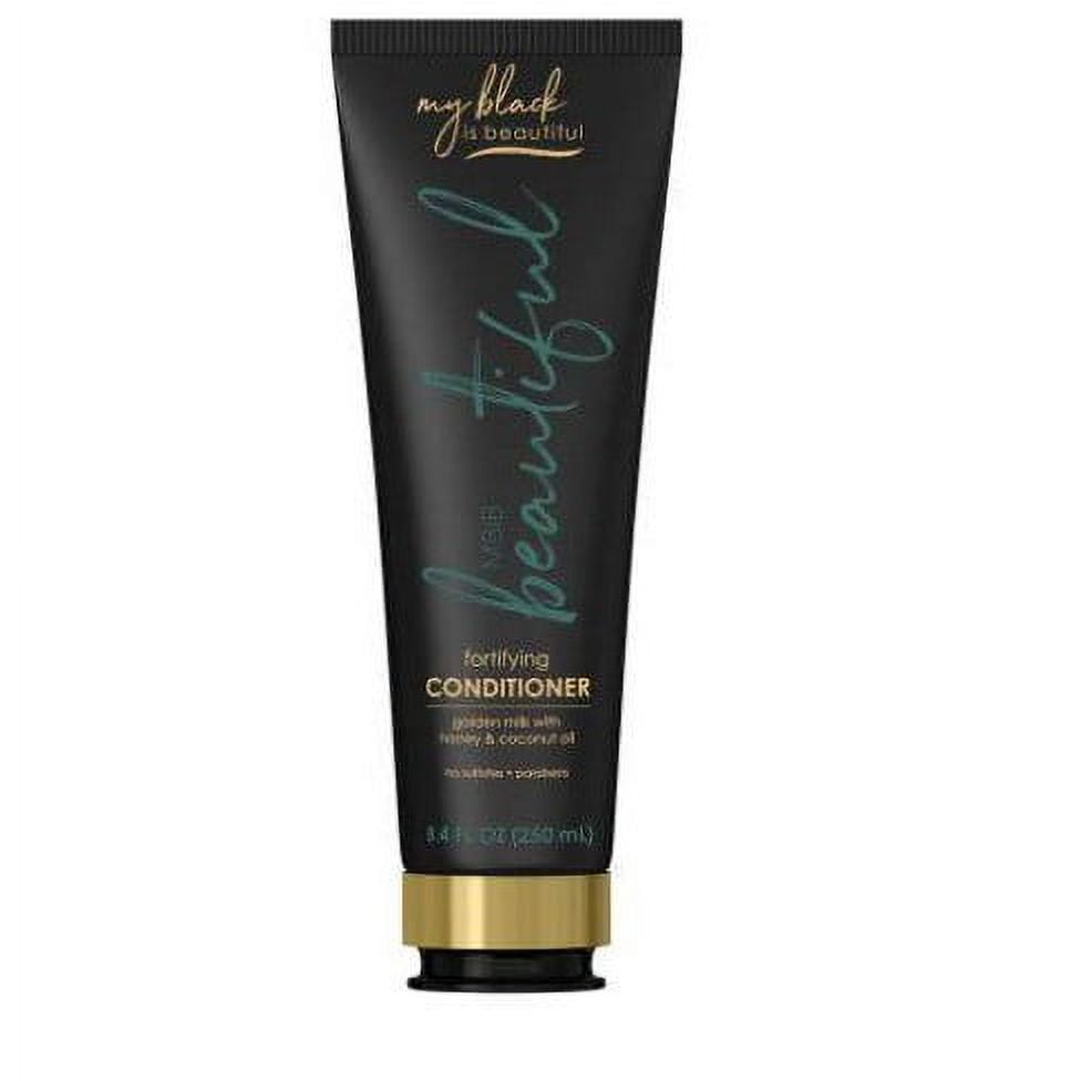 My Black Is Beautiful Fortifying Conditioner Golden Milk with Honey & Coconut Oil, 8.4 Oz