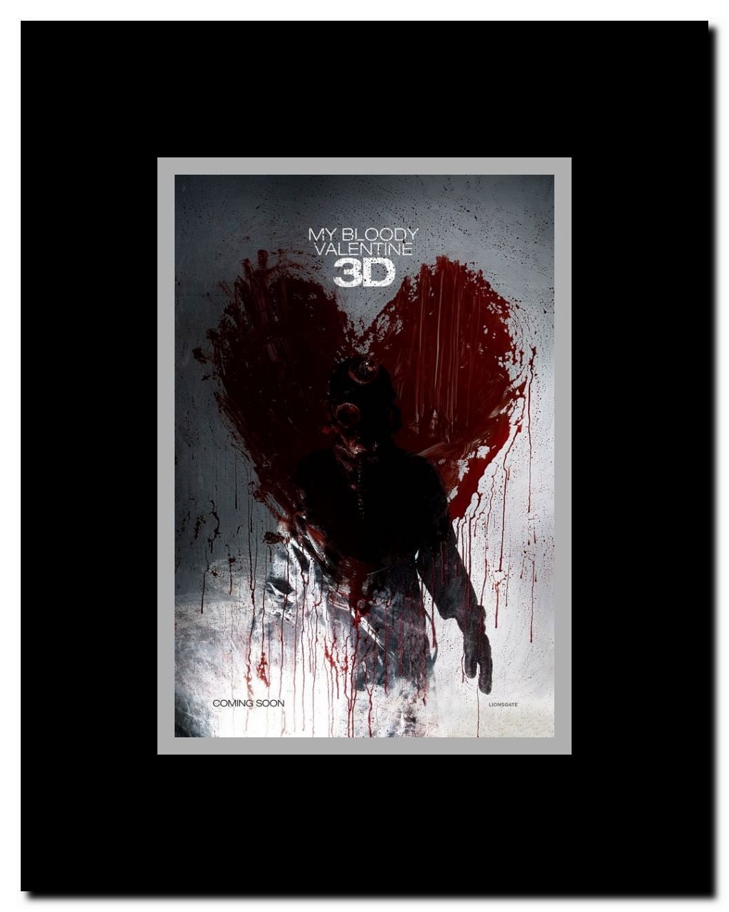 My Bloody Valentine 3-D Framed Movie Poster