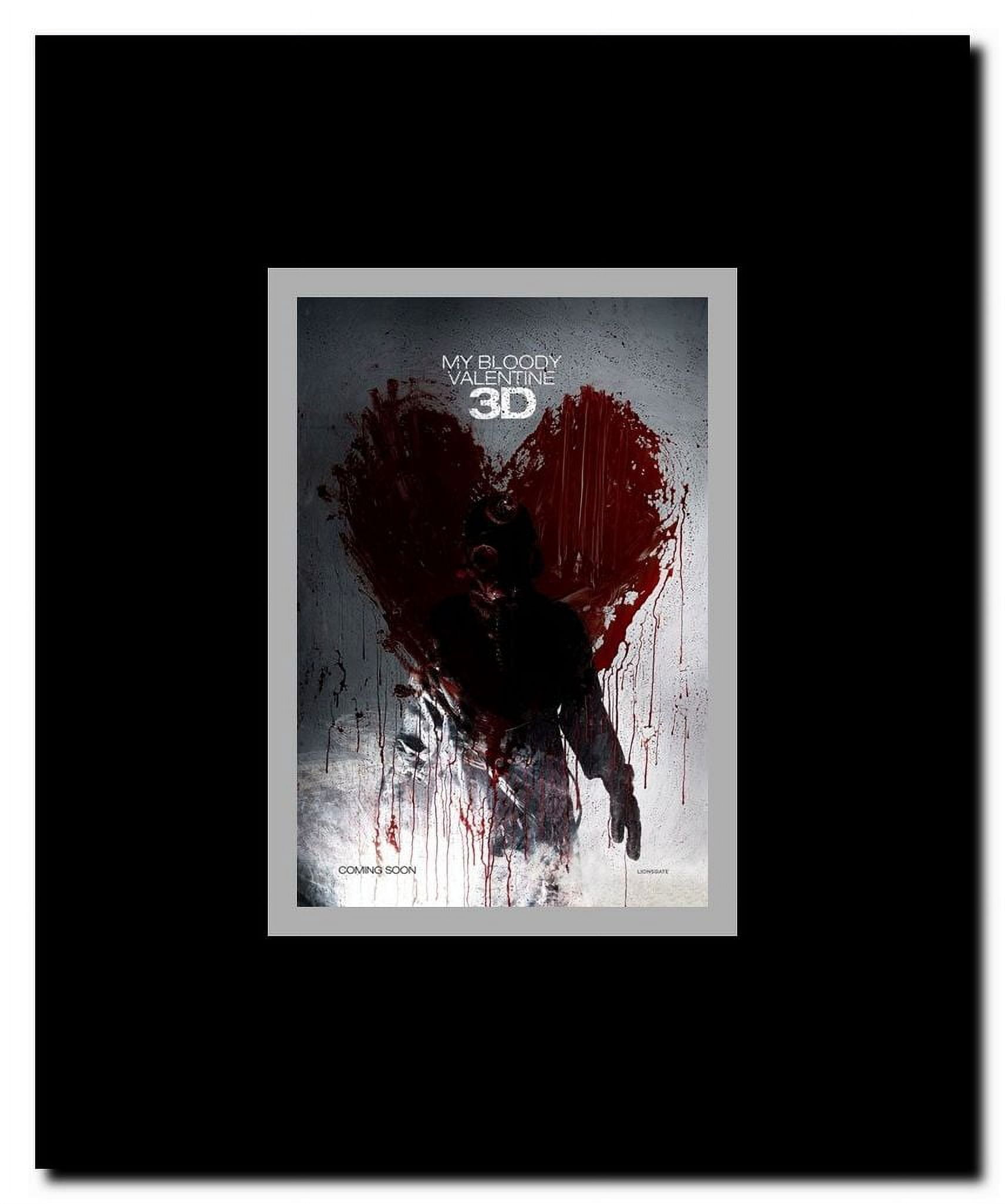 My Bloody Valentine 3-D c.2009 - style A Framed Movie Poster