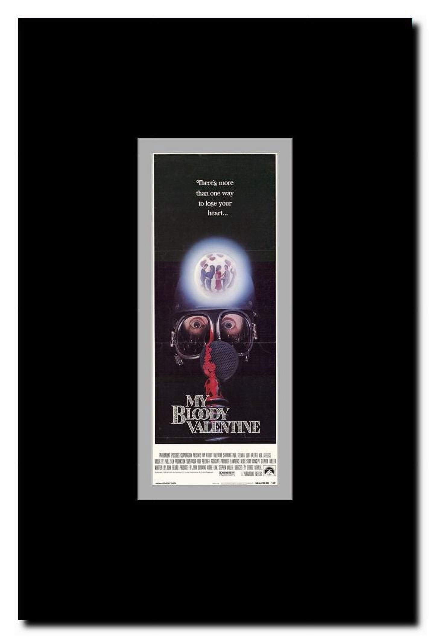 My Bloody Valentine Framed Movie Poster