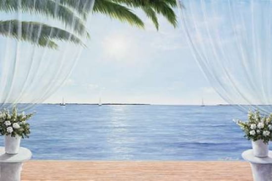 My Blue Heaven Canvas Art - Diane Romanello (20 x 28)
