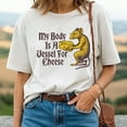 thumbnail image 1 of My Body It A Vessel For Cheese T-Shirt, 1 of 5