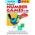 thumbnail image 1 of Pre-Owned My Book of Number Games, 1-70: Ages 3, 4, 5 (Paperback) 4774307599 9784774307596, 1 of 1
