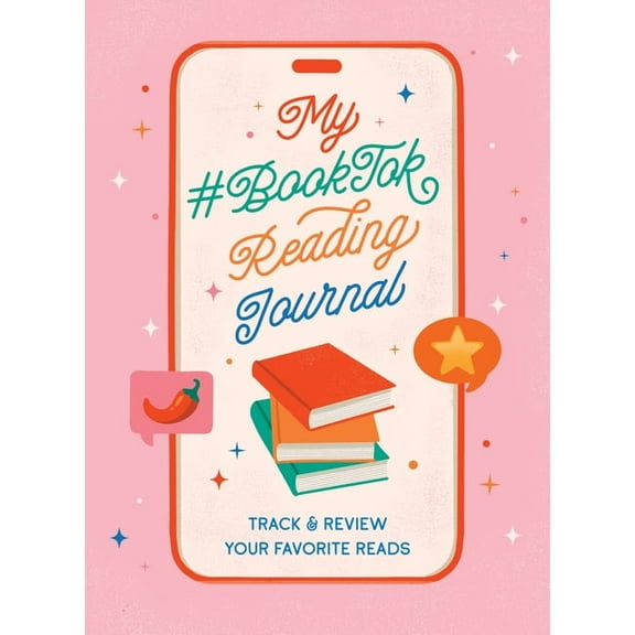 My #Booktok Reading Journal: Track and Review Your Favorite Reads, (Hardcover)