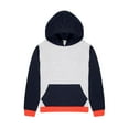 thumbnail image 1 of My Bow Hooded Sweatshirt T-Shirt for Boys and Girls, L (10-12), (Gray,Blue,Red ), 1 of 6