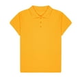 thumbnail image 1 of My Bow Pique Girls Polo T-Shirt Short Sleeve Cotton, 1 of 6