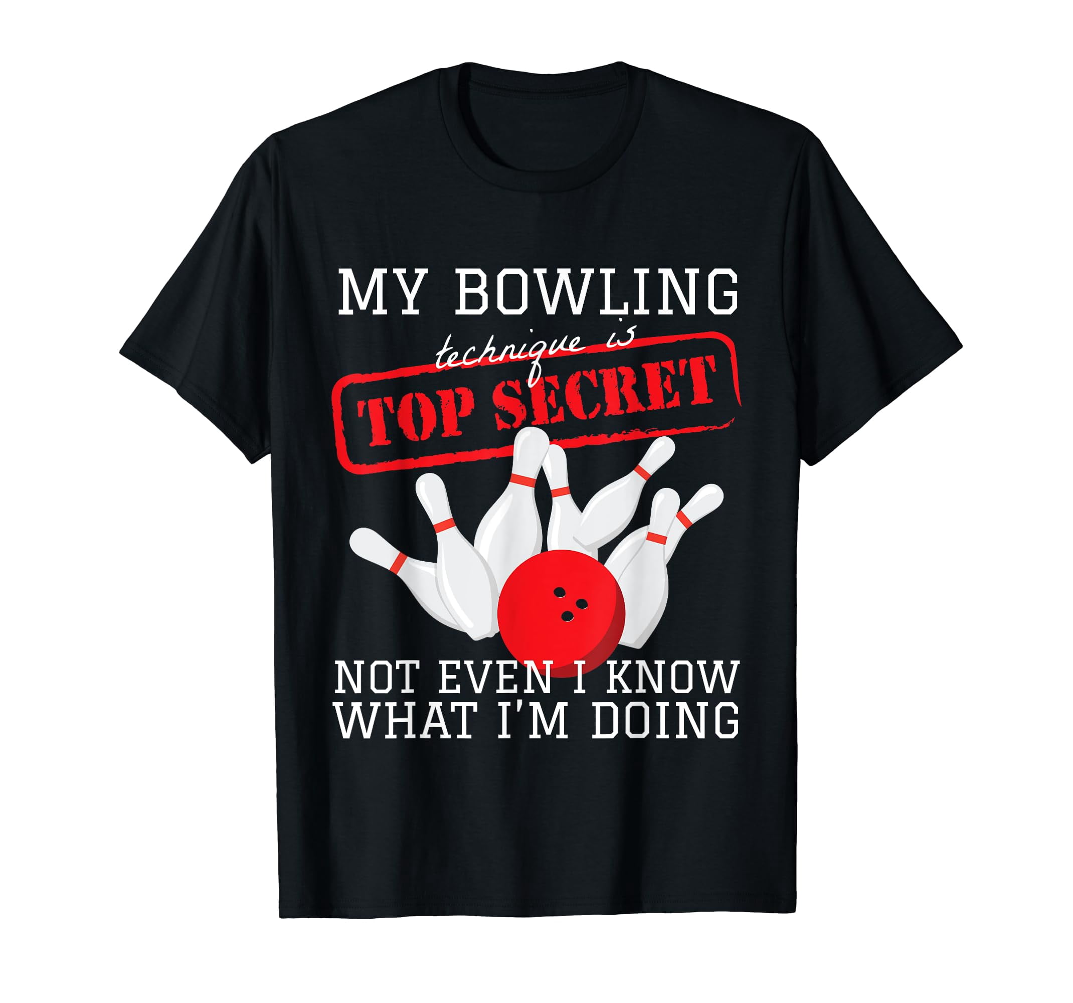 My Bowling Technique Personalized Name 3D Tshirt For Bowling Player