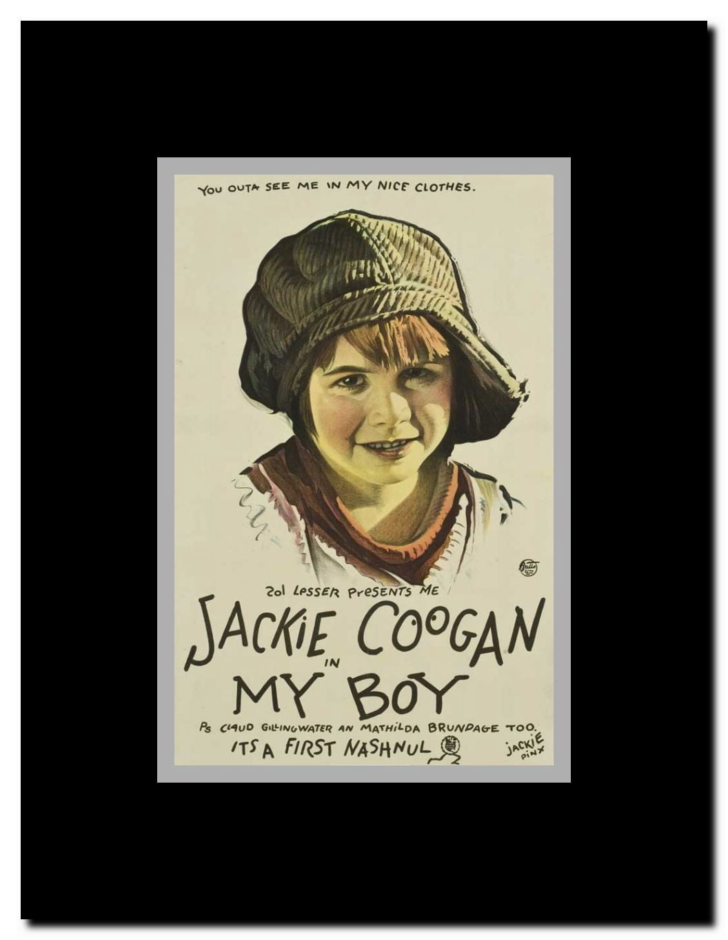 My Boy Framed Movie Poster