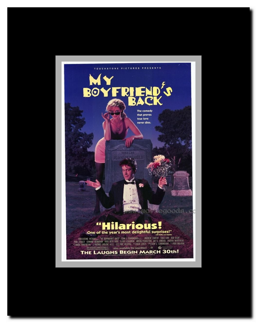My Boyfriend's Back Framed Movie Poster