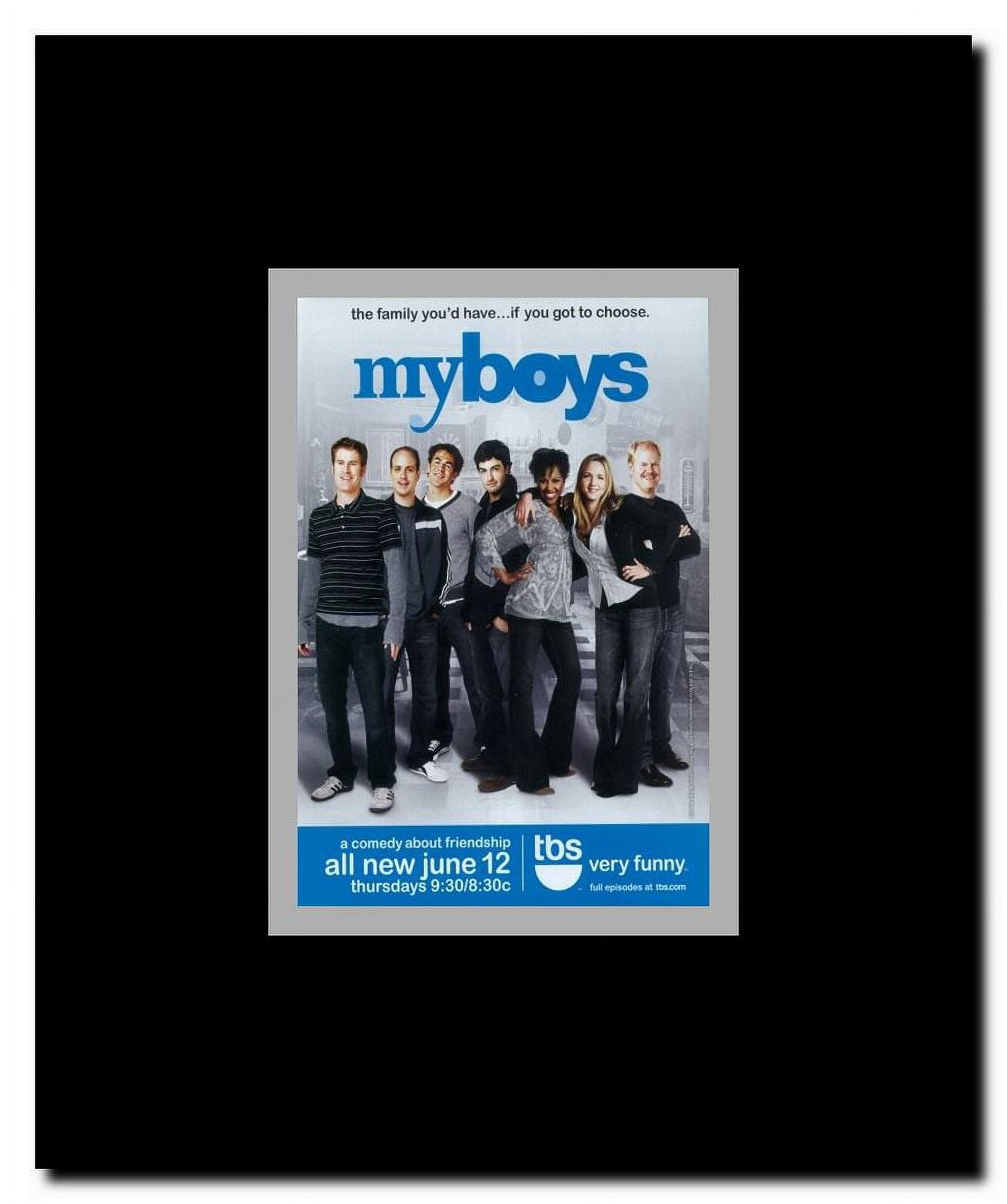 My Boys (TV) Framed Movie Poster