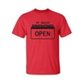 thumbnail image 1 of My Brain Has Too Many Tabs Open Adult Short Sleeve T-shirt, 1 of 4