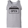 thumbnail image 1 of My Brain Has Too Many Tabs Open Adult Tank Top, 1 of 3