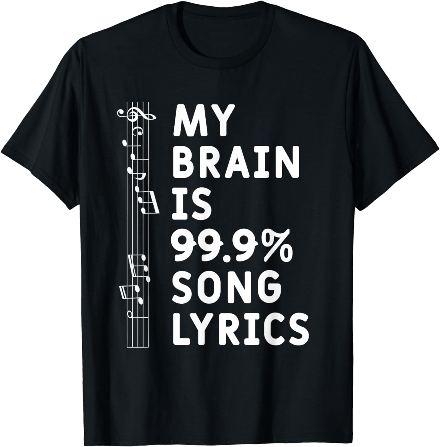 Débardeur Homme/Femme 'My Brain Is 99% Ska Music' - Humour Musique Ska - Coton Léger - Cadeau Pour Fans De Ska