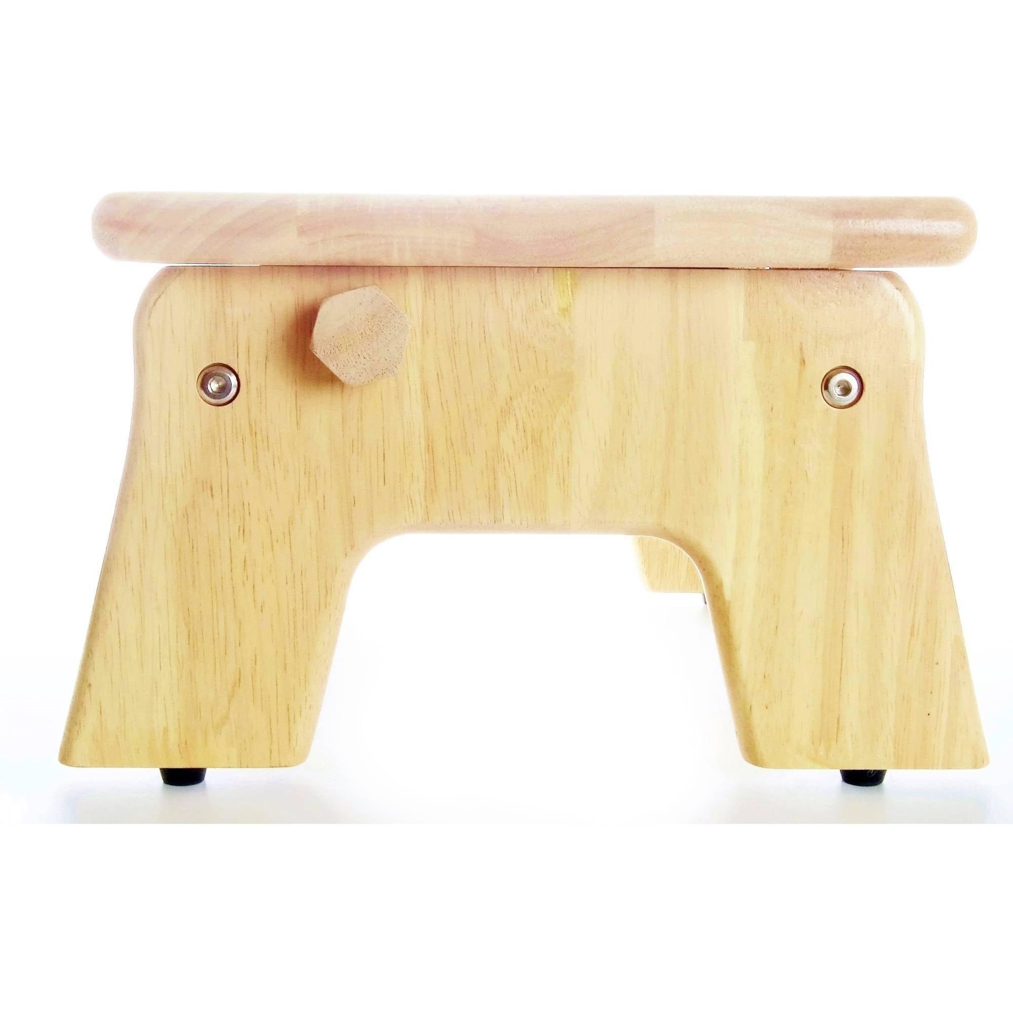 My Brest Friend Nursing Adjustable SingleStep Stool for Comfort, Wood