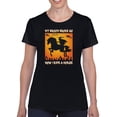 thumbnail image 1 of My Broom Broke. I Ride A Horse T-Shirt Women -Image by Shutterstock, Female Medium, 1 of 4