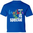 thumbnail image 1 of My Brother Is Special Autism Graphic Tee Autism Awareness Toddler T-Shirt - 2T 3T 4T 5/6T, 1 of 2