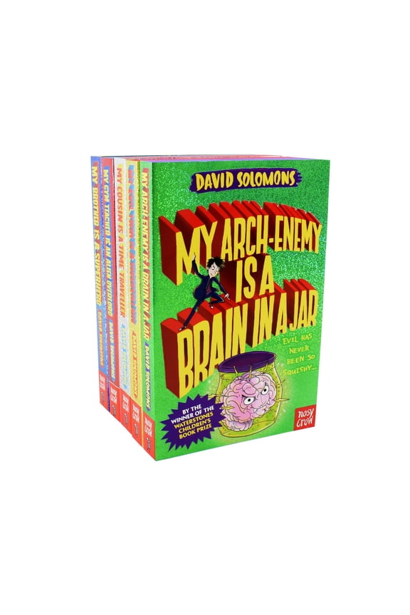 My Brother is a Superhero 5 Books by David Solomons - Ages 9-14 - Paperback