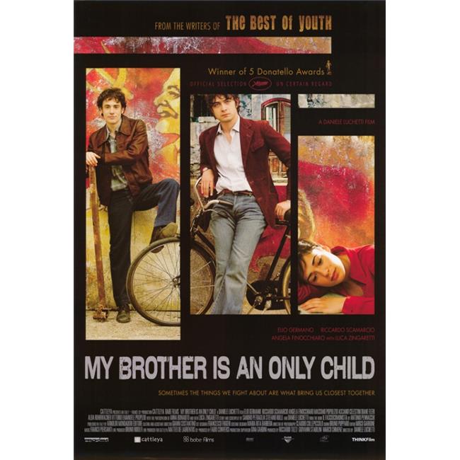 My Brother is an Only Child Movie Poster - 27 x 40 in. - Walmart.com