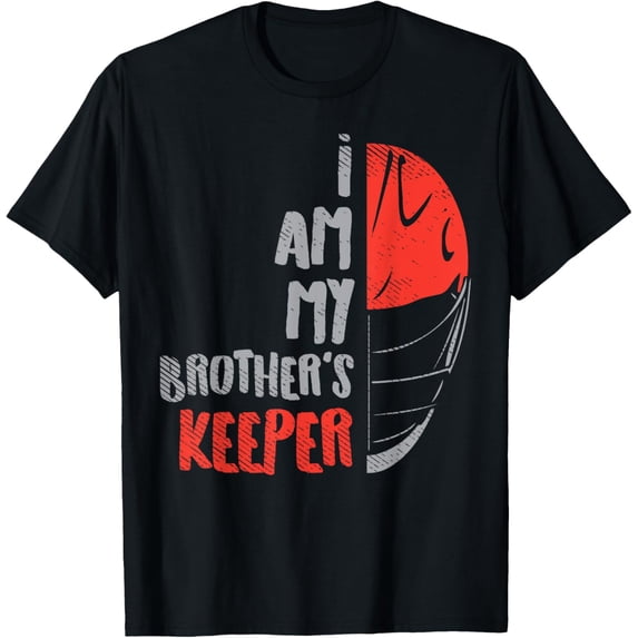 My Brother's Keeper Lacrosse Funny Defense Lax Goalie Gift T-Shirt
