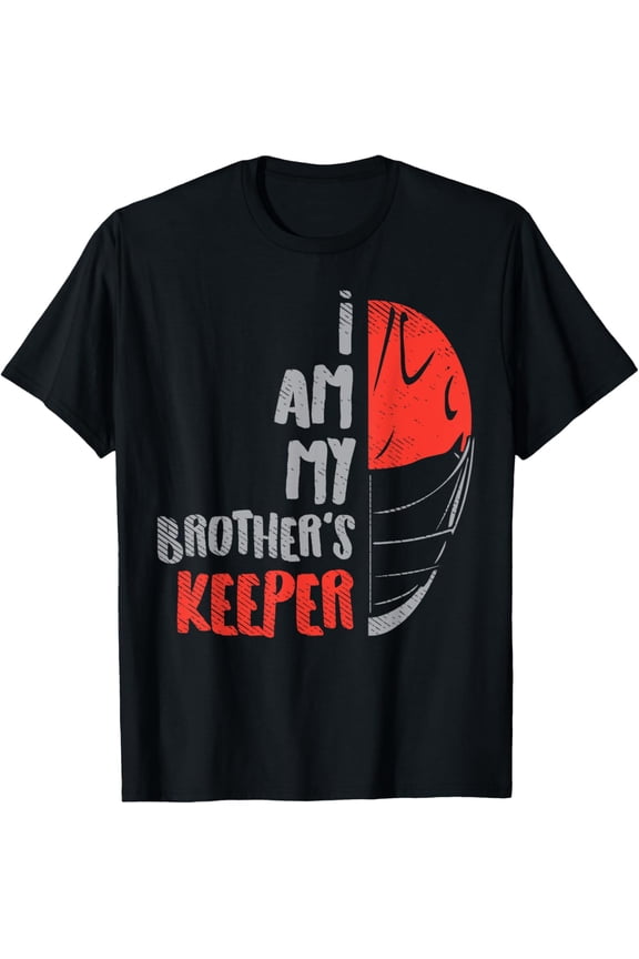 My Brother's Keeper Lacrosse Funny Defense Lax Goalie Gift T-Shirt