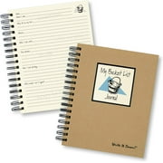 My Bucket List Journal Natural Brown Write It Down!