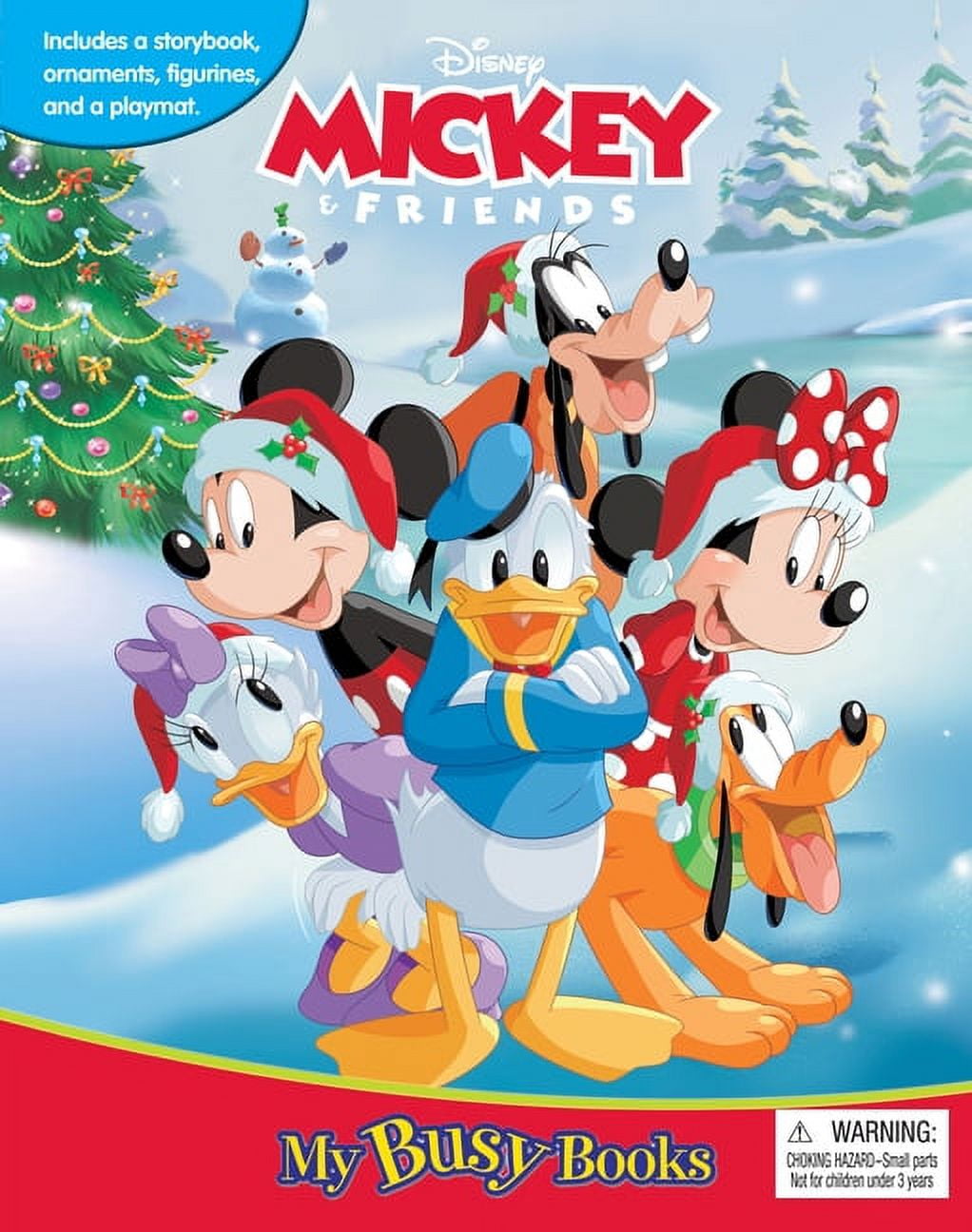 My Busy Book Disney Mickey's Christmas My Busy Book, (Hardcover)