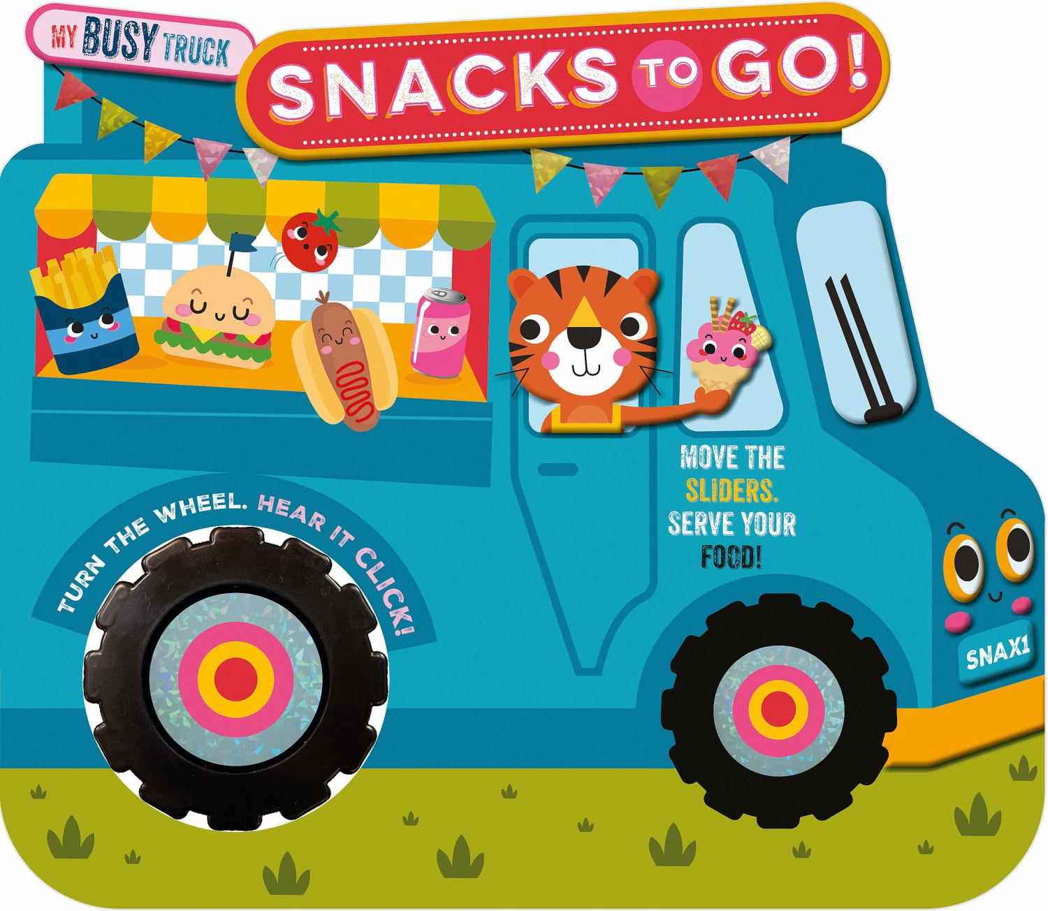 My Busy Truck Snacks to Go! (Board Book)