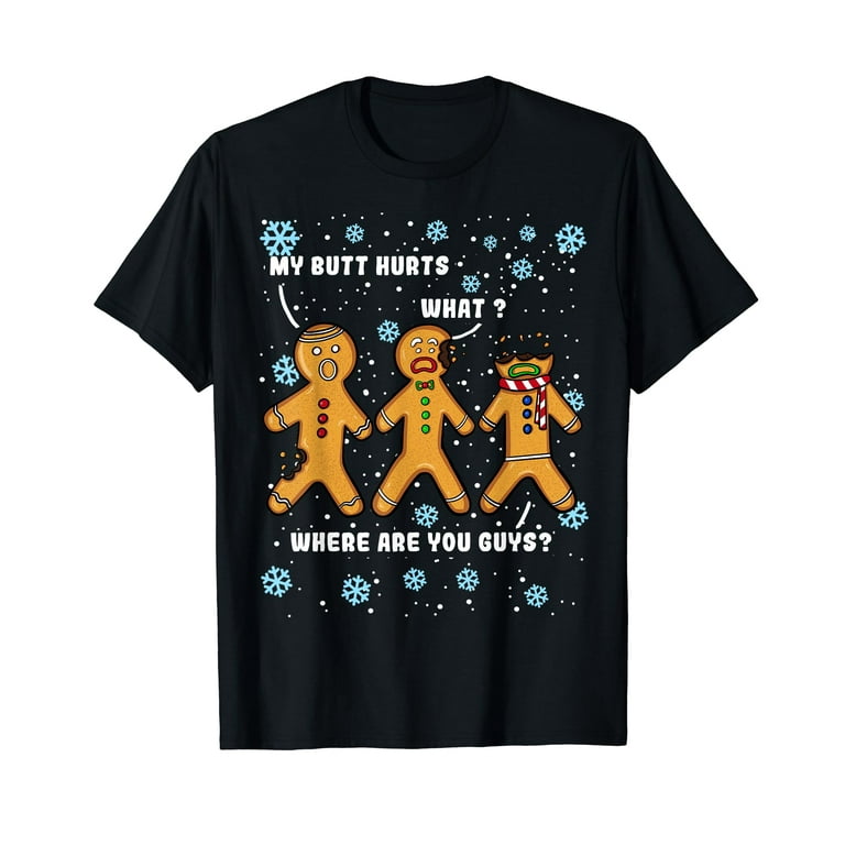 Funny Gingerbread Men Christmas Shirt Funny Gingerbread Men Christmas Shirt