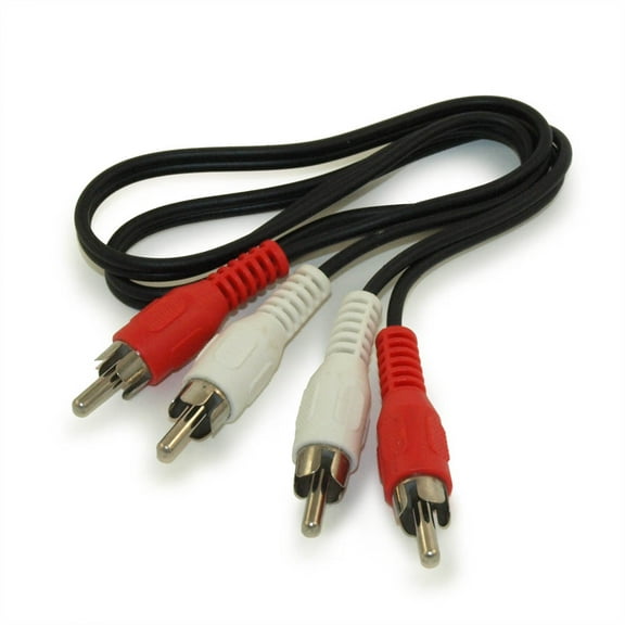 My Cable Mart 2' Male RCA to Male RCA Cable