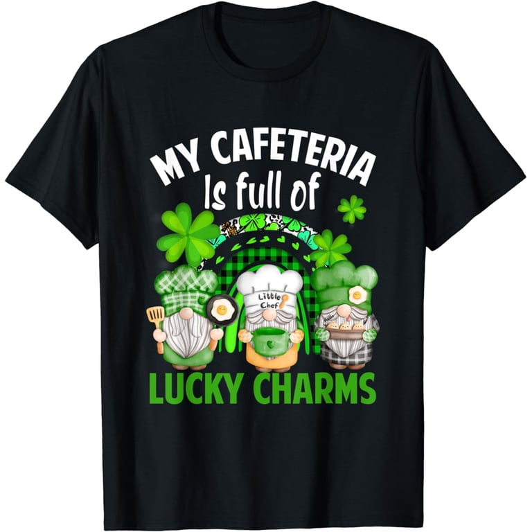 St. Patrick's Day Teacher T-Shirt - 'My Students Are My Lucky Charms', Green Holiday Top, Sizes S-XXL