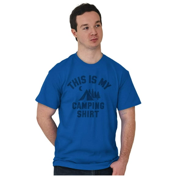 My Camping Shirt Outdoor Nature Cute Men's Graphic T Shirt Tees Brisco Brands M