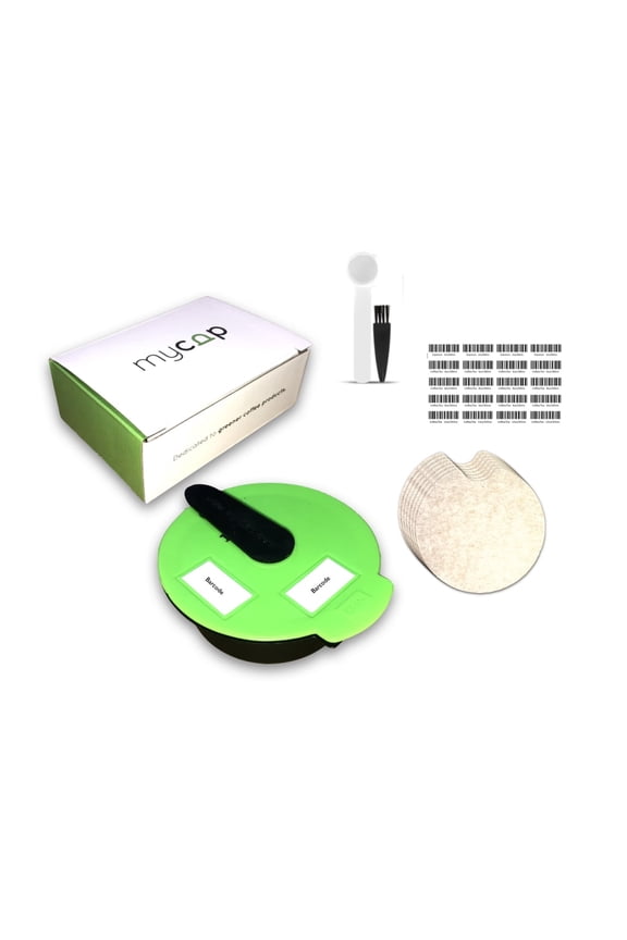 Reusable Coffee Filter Disc, Silicone Lid, Scoop & Brush for Bosch Tassimo Brewers