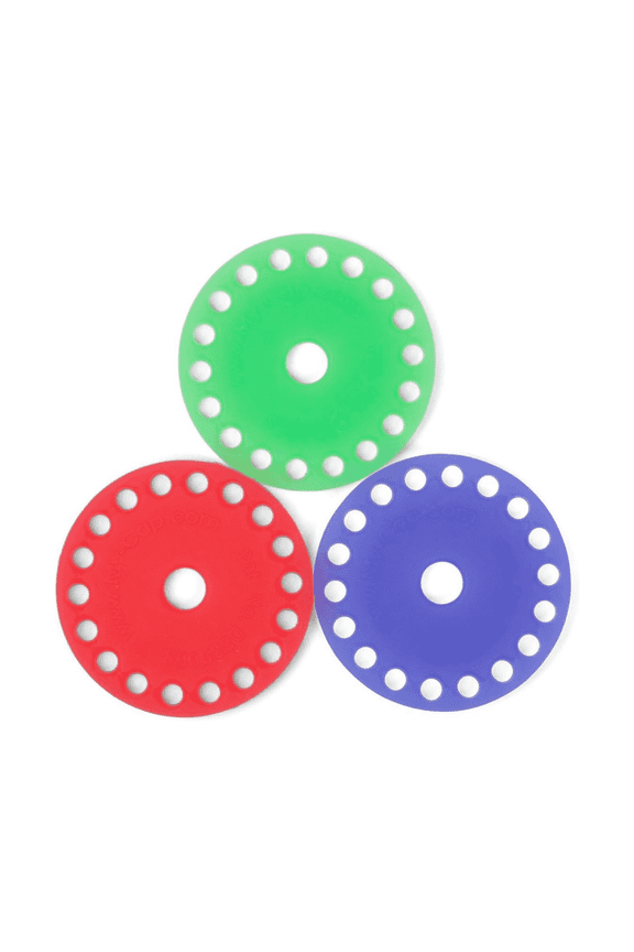 Multicolor Reusable BPA-Free Silicone Pod Caps for Nespresso VertuoLine Pods 3-Pack