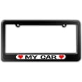 thumbnail image 1 of My Car Love with Hearts License Plate Frame, 1 of 1